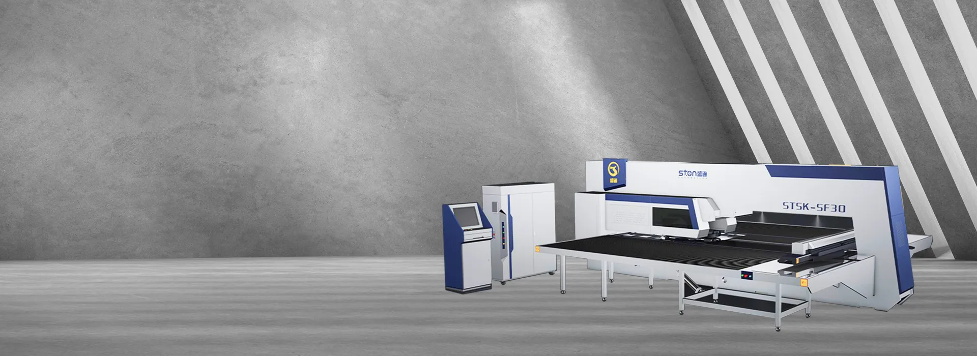 سلسلة مكابس التثقيب البرجية الدوارة STON