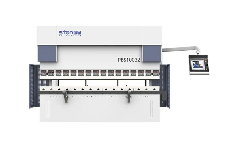 المنظر الأمامي لمكبس الثني STON CNC