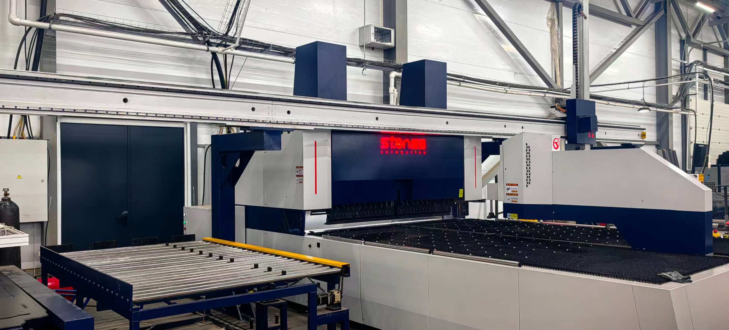 STON STP-30 turret punch press at a customer factory